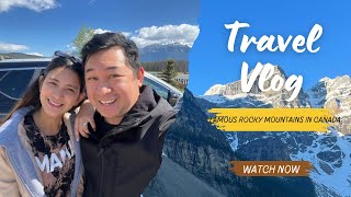 Canadian Rocky Mountains Jasper Vlog [upl. by Inerney]