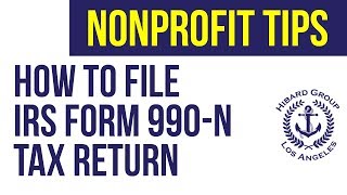 How to file IRS Form 990N epostcard [upl. by Anaillil]