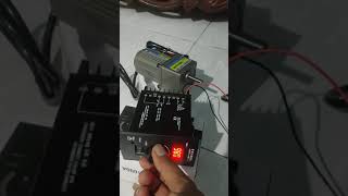 Testing dan Riview Control Speed Kecepatan Motor Gearbox Menggunakan FX1000A Controller [upl. by Ennis]