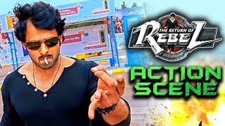 The Return of Rebel Rebel Best Fight Scene  South Indian Hindi Dubbed Best Action Scenes [upl. by Zohara]