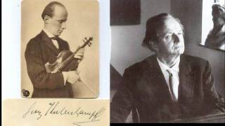 Georg Kulenkampff amp Wilhelm Kempff play Beethoven Kreutzer Sonata 1rst mvt [upl. by Anotal]