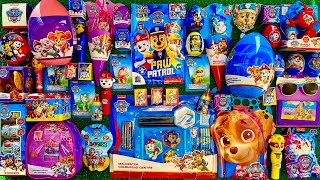 Unboxing PAW PATROL Toys  ASMR  mystery surprises [upl. by Haeel]