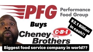 PFG just broke the internet buying Cheney Bros for 21 Billionin cash‼️😳💰 [upl. by Yendic]