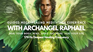 🙌 Mega Healing With Archangel Raphael 💚 Guided Meditation [upl. by Ardnu]