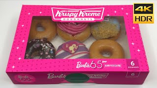 Barbie 🎀 Krispy Kreme  Barbie 65ème Anniversaire  65th Anniversary 6 Doughnuts [upl. by Adnama]