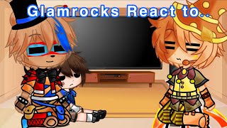 FNaF Glamrocks React To Every Freddy and Foxy In A Nutshell  My AU  Original [upl. by Dahs]