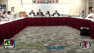 Pottsgrove School Board Meeting August 13th 2024 [upl. by Nido]