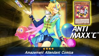 STUN DECK AND MAXX quotCquot IN THE FESTIVAL NO PROBLEM BOZO Amazement Deck YuGiOh Master Duel [upl. by Kurman798]