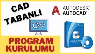 Autocad tabanlı programların kurulumu ve ayarları [upl. by Darnok423]