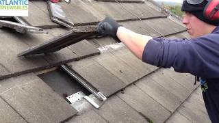 How To Correctly Install a Roof Hook for Solar Panel Installation By Atlantic Renewables [upl. by Althea791]