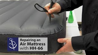 Repairing an Air Mattress with HH66 Vinyl Cement [upl. by Trimmer]