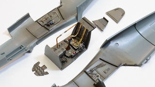 How to paint cockpit bf109 148 Eduard For beginners [upl. by Chace692]