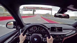 2015 BMW X6 M at COTA WR TV POV Track Test [upl. by Ilak]