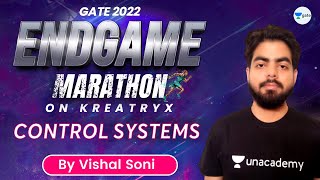 Control Systems  The Endgame Marathon  GATE 2022  Vishal Soni [upl. by Arluene781]