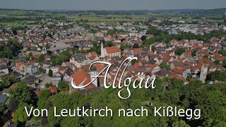 Allgäu  Von Leutkirch nach Kißlegg [upl. by Yarised]