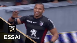 TOP 14  Essai Gaël FICKOU ST  Toulouse  Racing 92  J24  Saison 20172018 [upl. by Maida162]