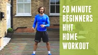 HIIT Home Workout for beginners [upl. by Sylvester]