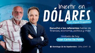 Entrevista al reconocido ecomista Juan Carlos De Pablo  Invertir en Dólares 27 [upl. by Nalym]