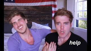 joey graceffa torturing shane dawson for one minute straight [upl. by Eelloh474]