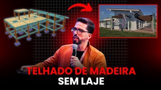 24 TELHADO DE MADEIRA E ABERTURA EM LAJE TRELIÃ‡ADA REVISÃƒO DE PROJETO DE SEGUIDOR [upl. by Ajnin]