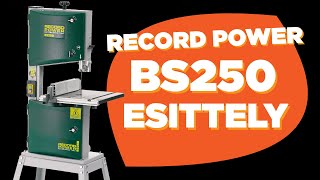 Record Power BS250 esittely  Meidän suosituin vannesaha [upl. by Ellerihs]