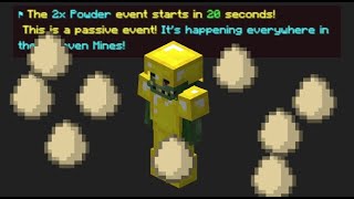 Fastest way to get Mithril Powder in Hypixel Skyblock shorts [upl. by Ivel550]