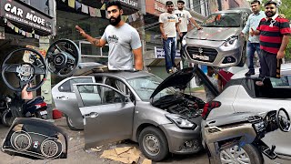 2023 Maruti Dzire Modification  Base To Top Conversion  Maruti OEM Accesories  Plug amp Play Work [upl. by Cerveny69]