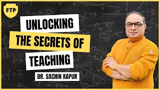 Faculty Training Program  Unlock The Secrets of Teaching  Dr Sachin Kapur  NEET  AIIMS [upl. by Anahtor]