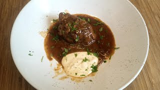 Flemish stew with pork cheeks and dark beer [upl. by Ecinert486]