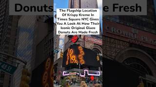 Krispy Kreme flagship NYC Times Square [upl. by Lzeil716]