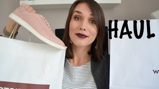 HAUL soldes hiver 2017 Caroll Comptoir des Cotonniers Camaïeu [upl. by Ahsimet884]