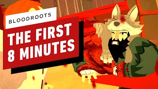 The First 8 Minutes of Bloodroots  S Rank Gameplay [upl. by Lipson749]