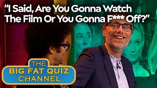 Richard Ayoade Applauds Stephen Merchants Cinema Telling Off  Big Fat Quiz Of The Year 2022 [upl. by Chastain985]