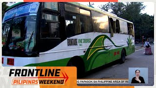 Limang pasahero sugatan dahil sa inakalang sunog sa bus sa Quezon City  Frontline Weekend [upl. by Ledah]