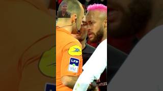 Neymar red card for Humiliating 😈 neymar football skills [upl. by Htrow]