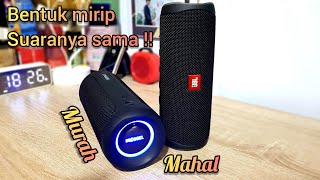 EGGEL terra 3 vs JBL flip 5  bentuk mirip apakah suaranya sama [upl. by Nonnel]