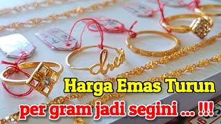 Harga emas hari ini  SELASA 9 JULI 2024  Harga emas Antam  UBS gold  Emas perhiasan  Emas Dunia [upl. by Brandes63]