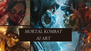 Motral Kombat images by Artificial intelligence [upl. by Marlon]