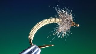 Tying the Scruffy Brassie CaddisSedge with Barry Ord Clarke [upl. by Jared]