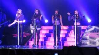 Little Mix  Hold On No Scrubs Bootylicious Dont Let Go  DNA Tour  at the BIC on 16022013 [upl. by Deering]