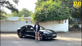 Audi S5 Platinum Edition  Nikky Verma  RevvBuzz [upl. by Yehc406]