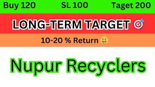 Nupur Recyclers Share Latest News  Nupur Recyclers Share Analysis [upl. by Bardo298]