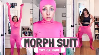 Trying on a Morph Suit [upl. by Selbbep]