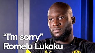 “I’m sorry for the upset I have caused”  Romelu Lukaku  Exclusive Interview [upl. by Aiyekal]