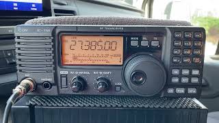 Icom IC718 11 meters CB Radio [upl. by Stevens]