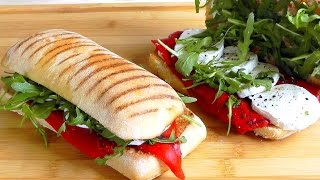 How to make Panini easy snack food recipe [upl. by Elbertina]