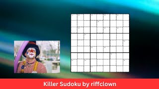 A KILLER sudoku with logic that delights [upl. by Ynagoham96]