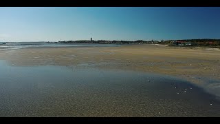 Netherlands West Terschelling West coast of the island  DJI Mavic 2 Pro [upl. by Perni337]