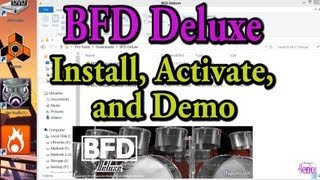 BFD Deluxe Expansion Pack  Install Authorize and Demo [upl. by Nomead]