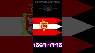 Evolution Du Drapeau De La Pologne  🇵🇱  1025  2024 [upl. by Faun717]